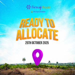 land allocation in ibadan by sabreworks real estate company